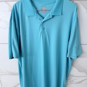 Callaway Men's Aqua Polo Shirt